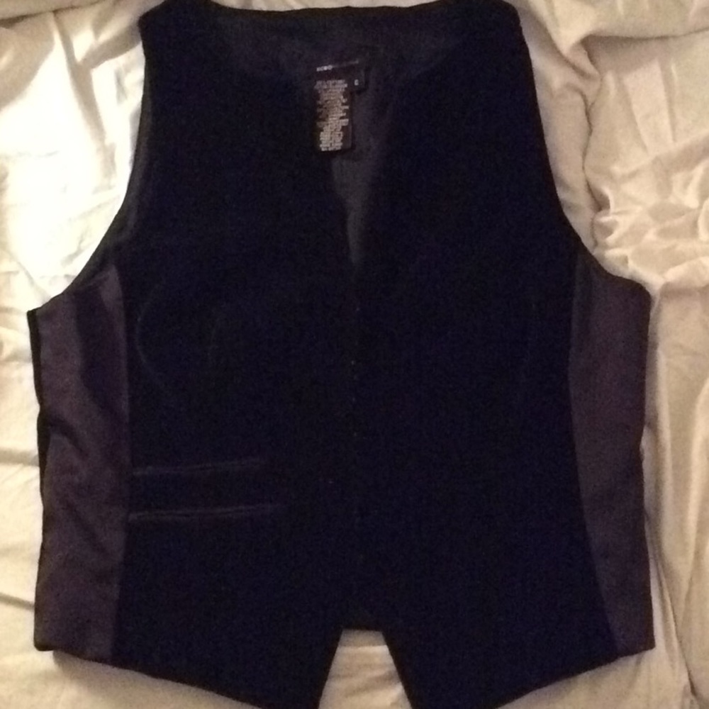 BCBG velvet vest!